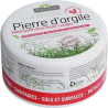 un peau contenant de la pierre d'argile